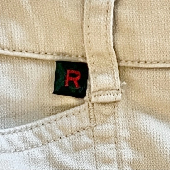 Vintage 90s Y2K Ralph by Ralph Lauren Khaki Pants - Straight Leg, Low Rise,  8 - Picture 4 of 11